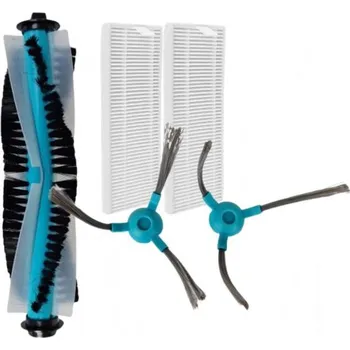 Sada příslušenství pro robotický vysavač HEPA filtry a kartáče k vysavači LAUBEN Robot Vacuum 26BB Pet 5ks sada