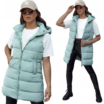 Dámská vesta Dámská prošívaná VESTA S KAPUCÍ ty4511 - S