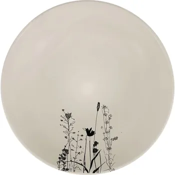 Talíř Hluboký talíř na polévku Clay Cream Garden 22 cm