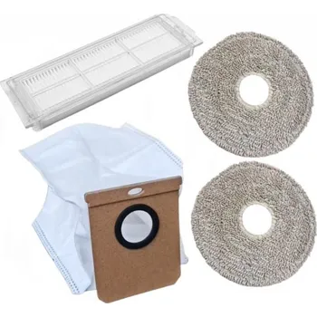 Sada příslušenství pro robotický vysavač HEPA filtr, mopy a sáček pro ETA Značení 7243 00260 Aquilo Pro sada 4ks