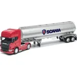 Welly SCANIA V8 R730 OIL TANKER 1:32 červená (WE32672S-CERVENA)