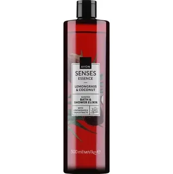 Koupelová pěna Elixír do koupele Essence s vůní citronové trávy a kokosu - 500ml