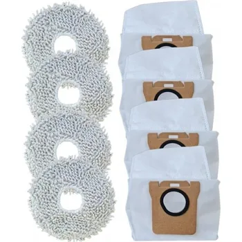 Sada příslušenství pro robotický vysavač Mopy a sáčky k vysavačům XIAOMI Robot Vacuum X20 Pro EU 4+4ks sada