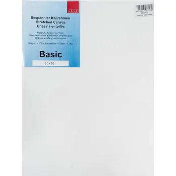 Malířské plátno AMI Malířské plátno 583902 White 30 x 40 cm 1 ks