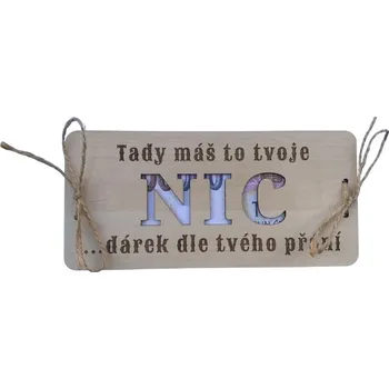 metr Tady máš to tvoje NIC