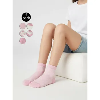 Sinsay - 5 balení ponožek - pastelová růžová - 897JL-03X - 897JL-03X-R31