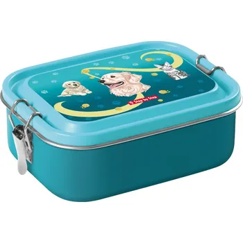 Svačinový box Krabička na svačinu z nerezové oceli Step by Step, Sweet Pet