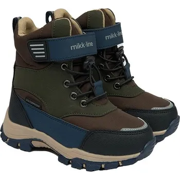 Chlapecká zimní obuv Boty mikk-line Dunkelgrün/ Dunkelblau 1916057 25