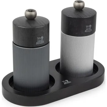 Kuchyňský mlýnek Peugeot Dřevěný stojánek na mlýnky Linéa, černá 44541