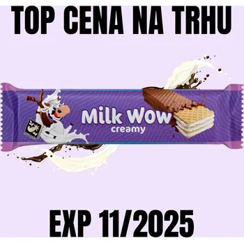 Čokoláda ZHYTOMYR Krémová oplatka Milk Wow 25 g EXP 11/2025