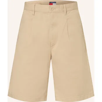 Pánská móda Tommy Jeans Pánské Chinoshorts Straight Fit, velbloudí, 46