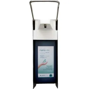 Dávkovač mýdla DERMAPURGE EURO-Pumpspendersystem 500 ml ALLPAX 142111 zásobník na mýdlo 500 ml stříbrná