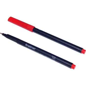 Set školních potřeb popisovač permanentní 4001 červený CD/DVD