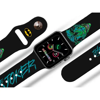 Ostatní příslušenství k chytrým hodinkám Apple watch řemínek Batman 33 - Joker 2 Rozměr: 42/44/45/46/49mm