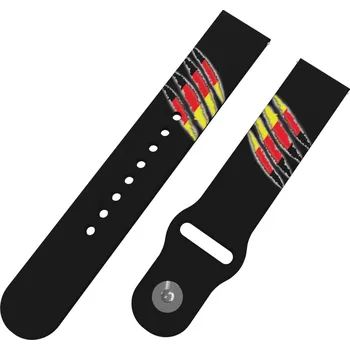 Chytré hodinky Strapido NĚMECKÁ VLAJKA řemínek 22 mm