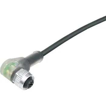 binder upravený zástrčkový konektor pro senzory - aktory, 77 3634 0000 50003-0500, piny: 4, 5.00 m, 1 ks