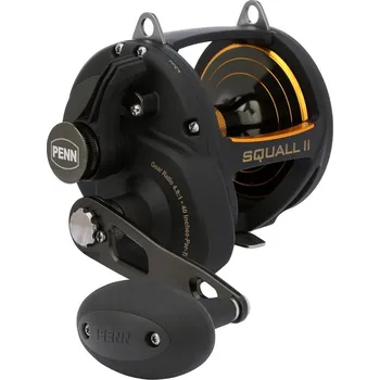 Rybářský naviják Penn Multiplikátor Squall II Lever Drag Reel 50 RH