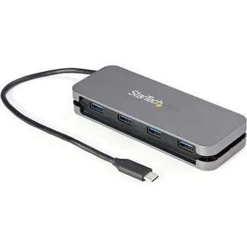 USB hub Rozbočovač USB HB30CM4AB, standard: USB 3.0, počet portů USB: 4 USB, typ USB: USB A, USB C StarTech.com