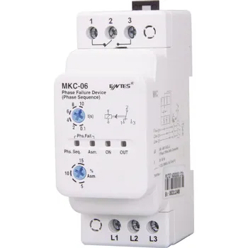 Relé monitorovací relé 1 přepínací kontakt ENTES MKC-06 1 ks