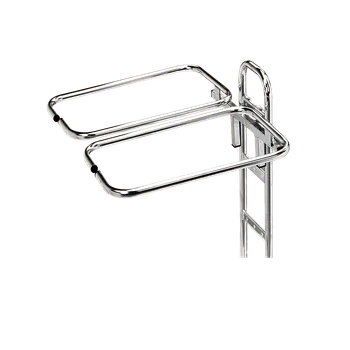 Úklidový vozík Držák pytle 2x120 l boční