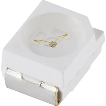 Polovodič Everlight Opto 67-21UWC/S400-X9/TR8 SMD LED PLCC2 bílá 900 mcd 120 ° 20 mA 3.5 V Tape cut