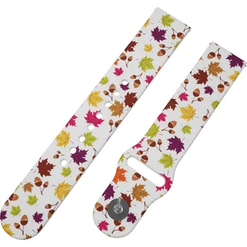 Chytré hodinky Strapido SPADANÉ LISTÍ řemínek 20 mm