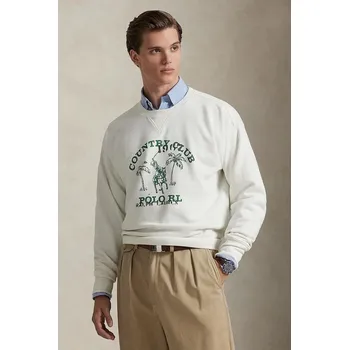 Pánská mikina Mikina Polo Ralph Lauren 710B13518 béžová 01X, vel. M