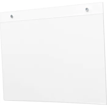 Deflecto Classic Image® 46901 drřák letáků na zeď transparentní DIN A4 na šířku Počet přihrádek 1 12 ks