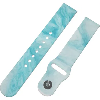 Chytré hodinky Strapido MODRÝ MRAMOR řemínek 20 mm