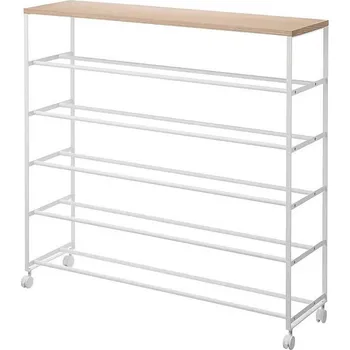 Botník Bílý kovový stojan na boty 90,5x87x26 cm Tower – YAMAZAKI ID_1831416