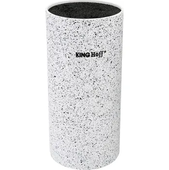 Kuchyňský nůž Stojan na nože KINGHOFF Blok na nože s mramorovým povrchem Kh-1092