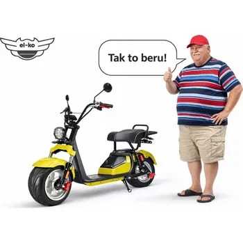 Elektrokoloběžka Elektrokolobezky Chooper City Coco N4 1500 W Chameleon