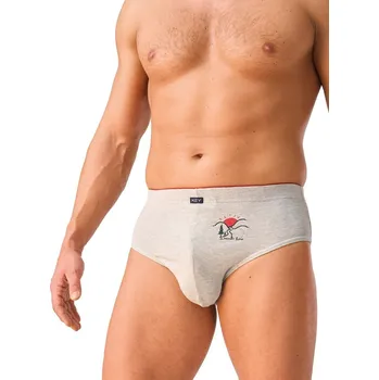 Pánské spodní prádlo Klíčové kalhotky MPP 761 B26 A'2 M-2XL šedozelená XXL