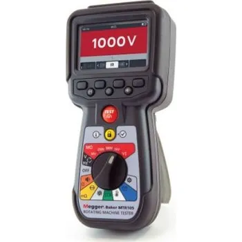 Zkoušečka Tester sledu fází CAT III 600 V, typ displeje: LCD 400Hz 75V Megger