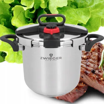 Tlakový hrnec Zwieger Klassiker Tlakový hrnec stříbrný 7 l