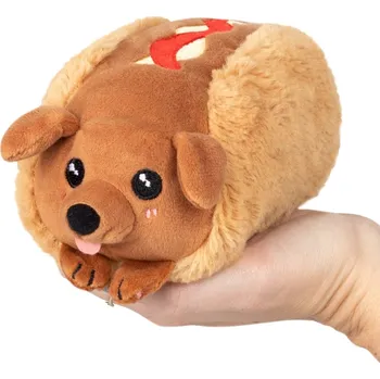plyšák Squishable Jezevčík v rohlíku Pocket 20cm