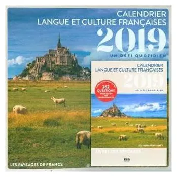Calendrier Langue et Culture Française 2019 - Les paysages de France - Gruca, Isabelle