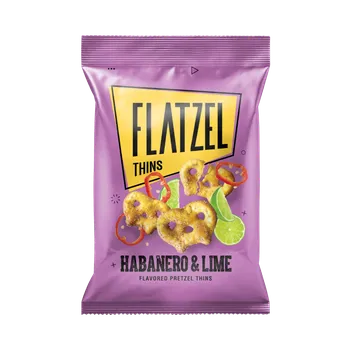 Paloma Plus Flatzel Thins Habanero limeta Preclíkové pečivo 65g