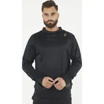 LEGEA Pánská technická mikina pohodlná Muzo ČERNÁ