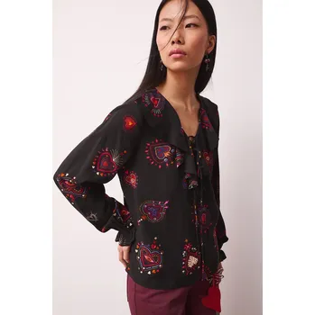 Dámská halenka Halenka Medicine RS26-BDD281 černá 99A, vel. S