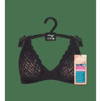 Podprsenka sloggi ZERO Feel Bliss THE UP P Bra - BLACK - SLOGGI BLACK - SLOGGI S
