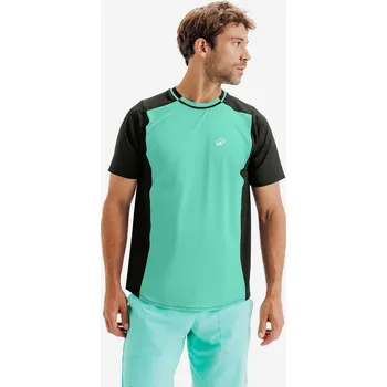 KUIKMA Pánské tenisové tričko Dry 2XL BEZBARVÁ|MODRÁ