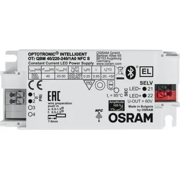 Napájecí zdroj pro osvětlení Budič LED, řada: OTi-DALI OTi-QBM-40/220-240/1A0-NFC-S 300V 1A 40W konstantní proud Osram