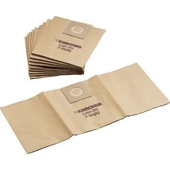 Průmyslový vysavač Sáček do vysavače 5ks, pro použití s: Vysavač pro mokré a suché vysávání Nt 25/1 Ap, Vysavač pro mokré a suché vysávání