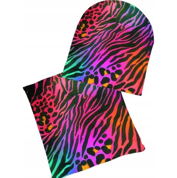 Čepice Dětská zimní podzimní sada Čepice Nákrčník Panter