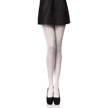 Dámské punčochy Vzorované Punčocháče Merry Style AN-121 40den bílé Bianco velikost M