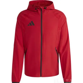 Bunda ADIDAS TIRO TRAVEL WINDBREAKER, barva KD3338 team power červená - černá, velikost XL
