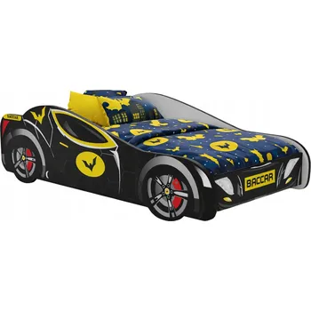 Postel Kobi CAR 74 x 150 cm černá