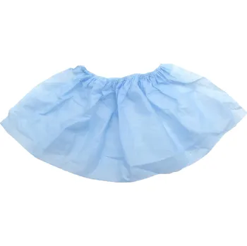 Jednorázový oděv Quadrios 1903EC045 návleky na obuv Quadrios do čistých prostor 17x41 cm 10 ks modrá