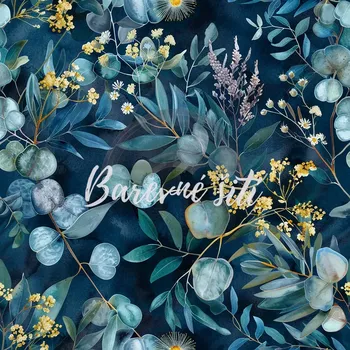 Úplet, Eukalyptové lístky a bylinky (E) obj (Top kvalitní úplet Bella digitisk)